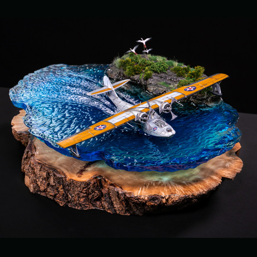 Gift Item with an Airplane.