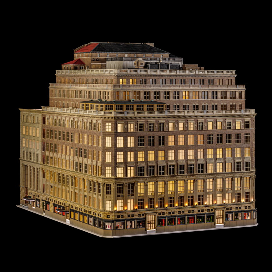 Saks NYC Architectural Model.