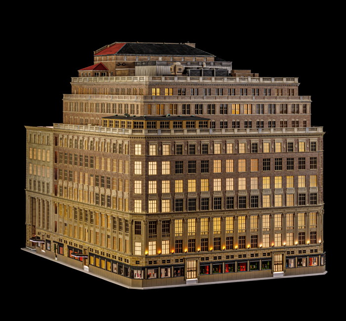 Saks NYC Architectural Model.