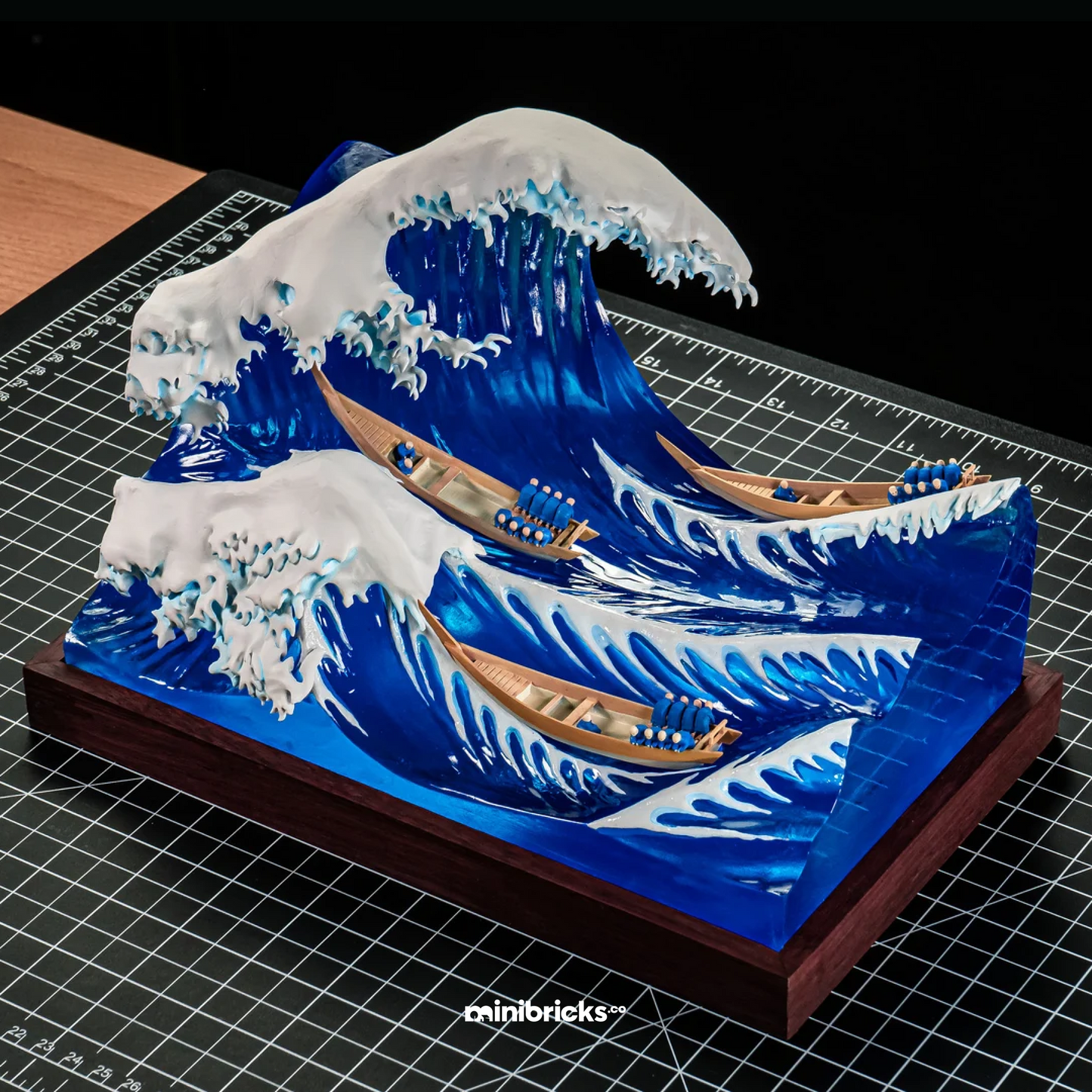 The Great Wave off Kanagawa miniature